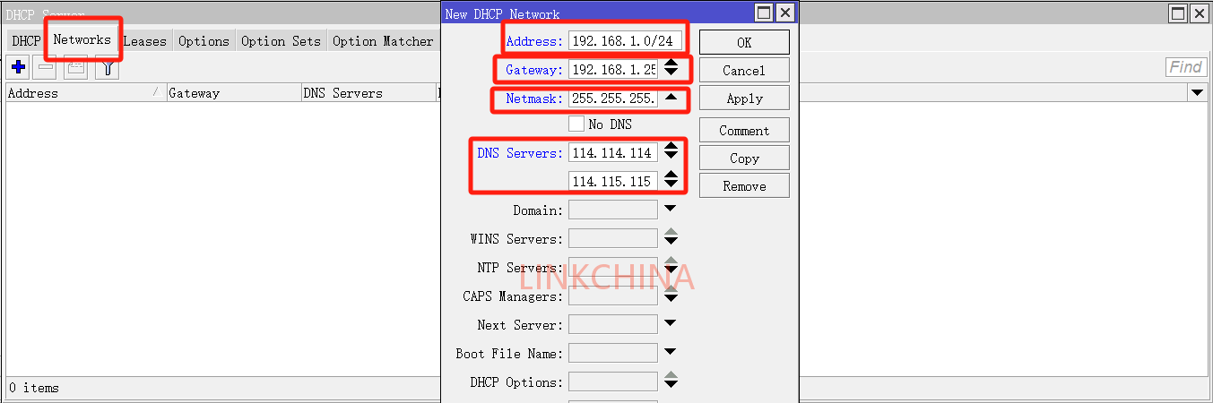 ROS的DHCP(自动下发IP)基础