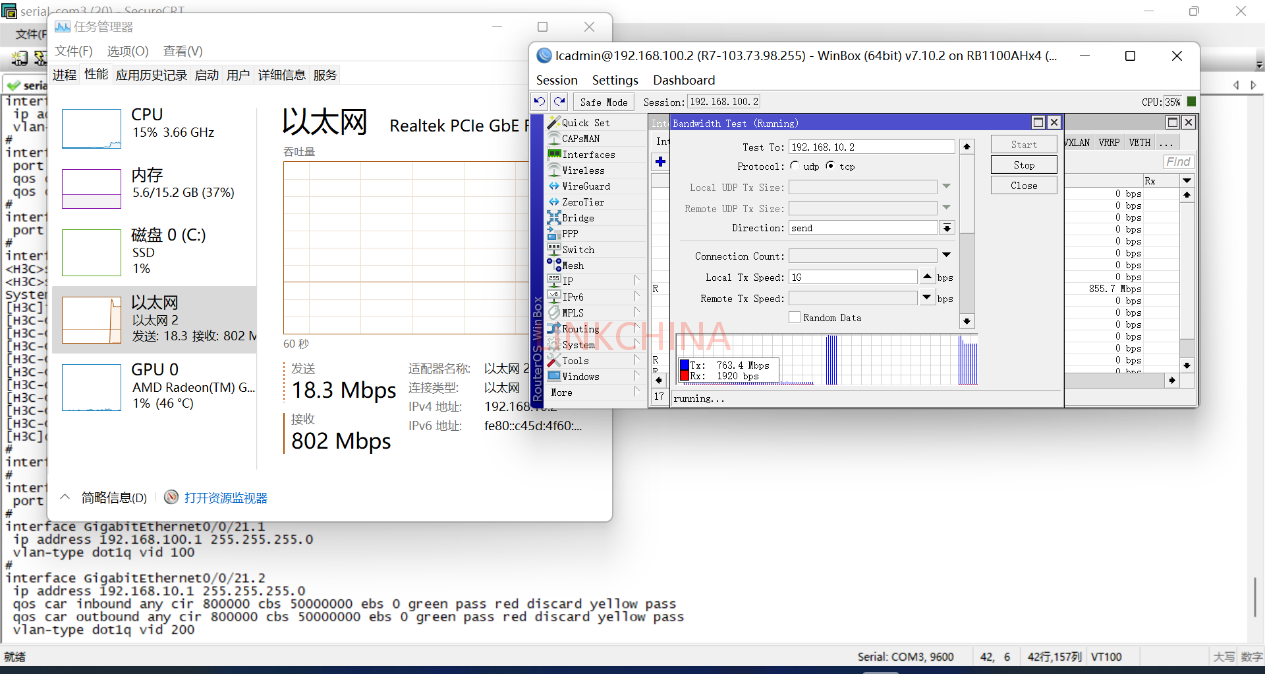H3C SR6602-IE性能测试